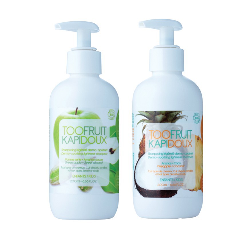 Shampoing enfant Kapidoux Ananas-Coco - TOOFRUIT